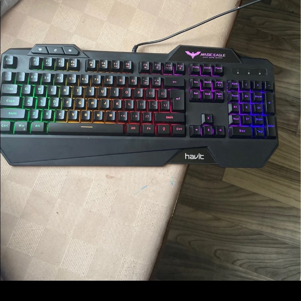 Havit gaming keyboard and mouse
